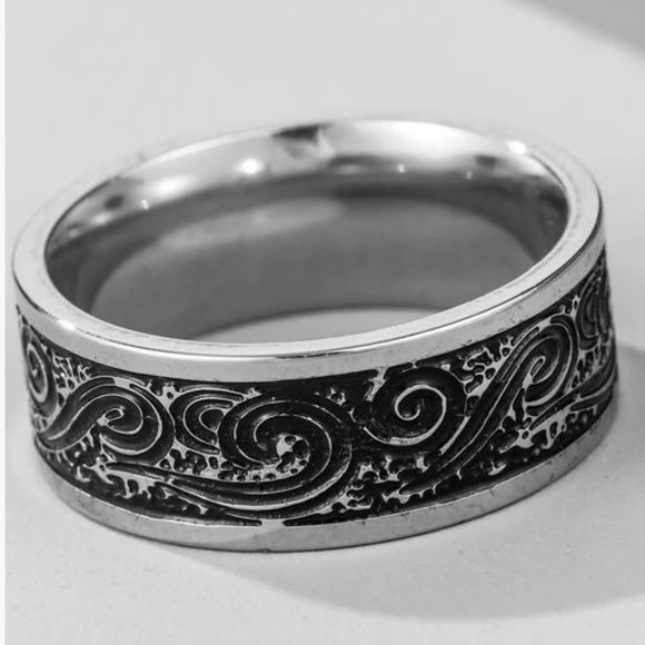 STAINLESS STEEL RING - Picture 3 of 3